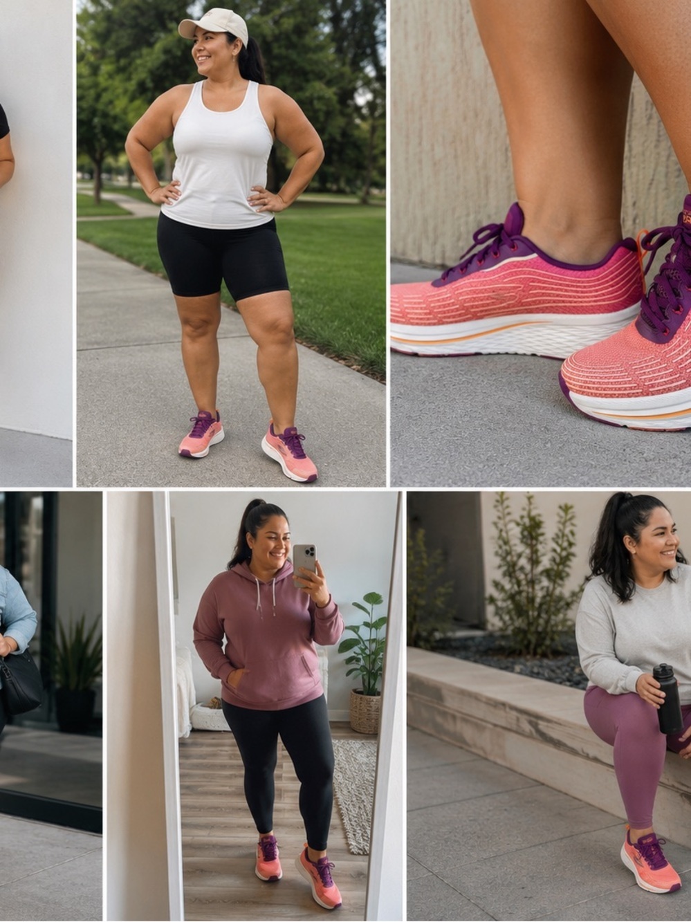 Skechers GORUN Size 8 Women’s Pink & Purple Performance Running Shoes